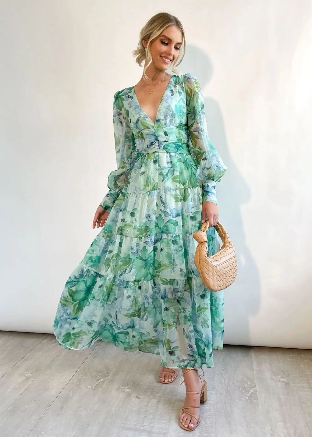 שמלת מקסי- אביה