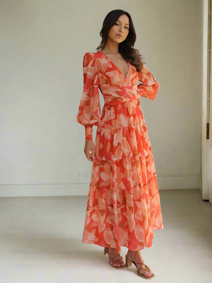 שמלת מקסי- אביה