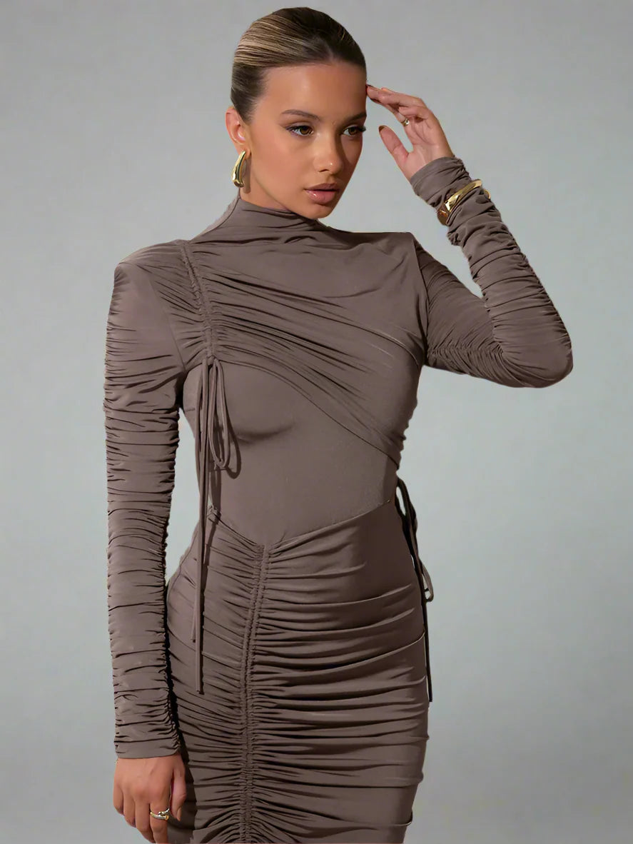 שמלה ארוכה רוז