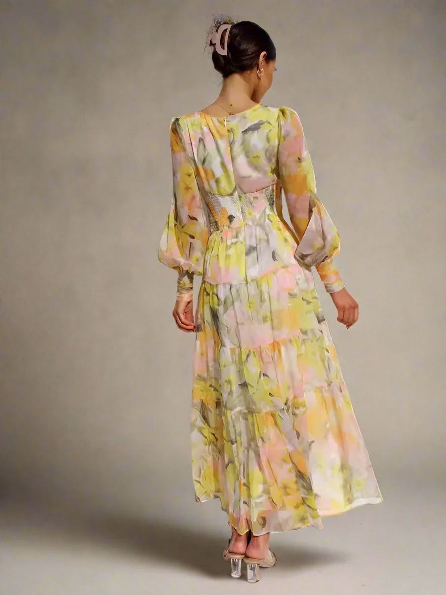 שמלת מקסי- אביה