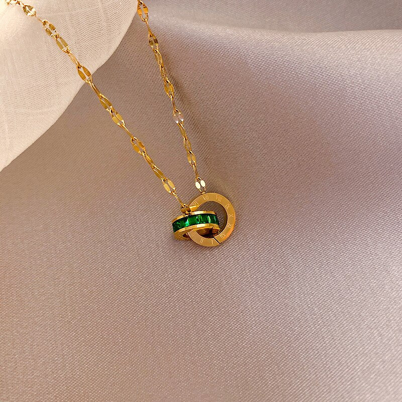 שרשרת קריסטל זירקוניה