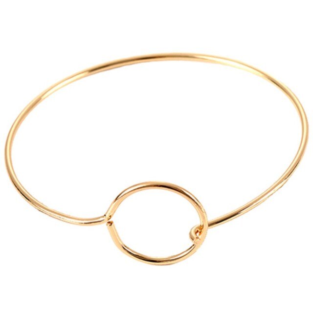 צמיד עיגול גיאומטרי